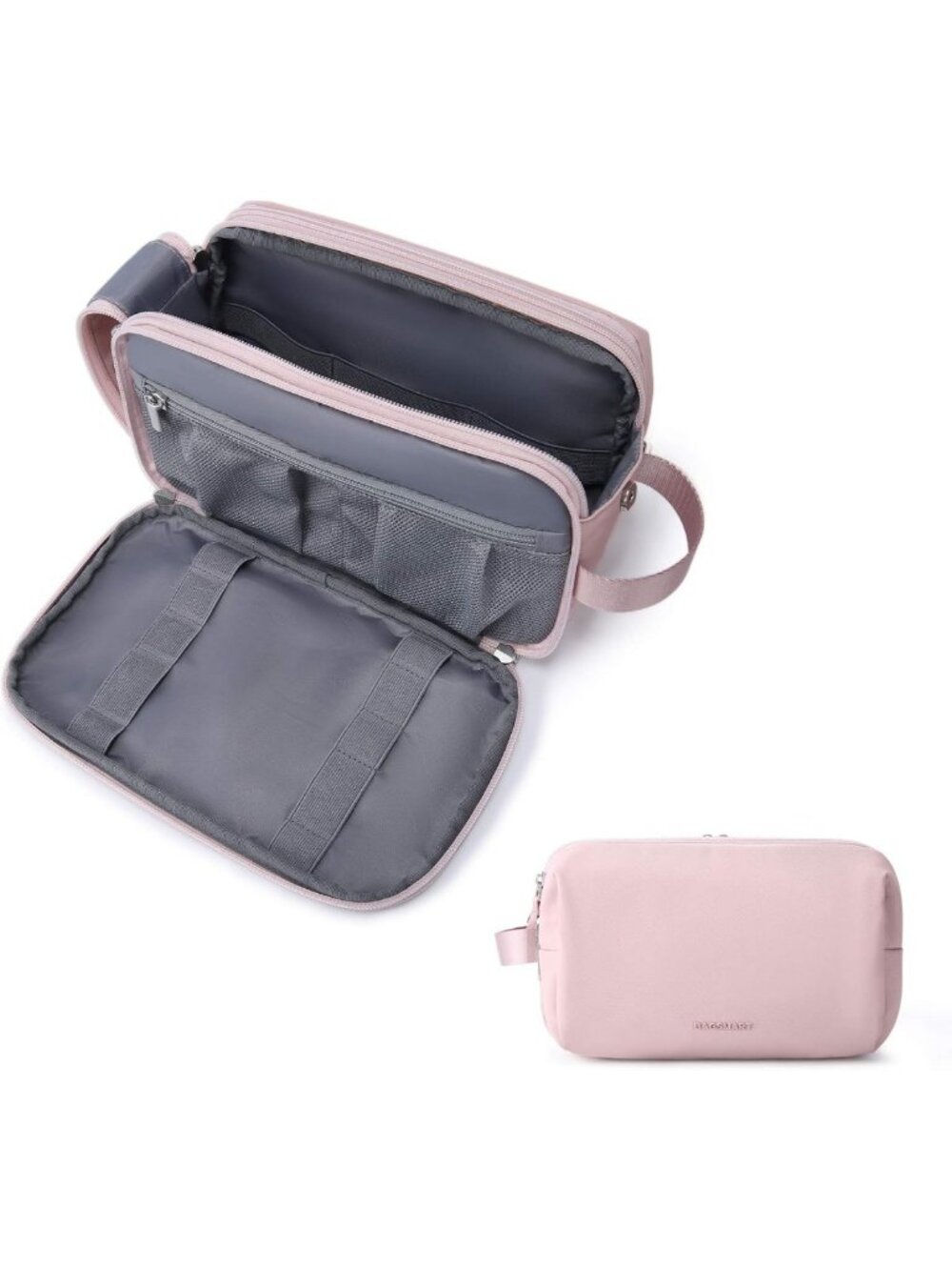 Water-Resistant Travel Toiletry Bag for Men | Dopp Kit Organizer & Essentials
